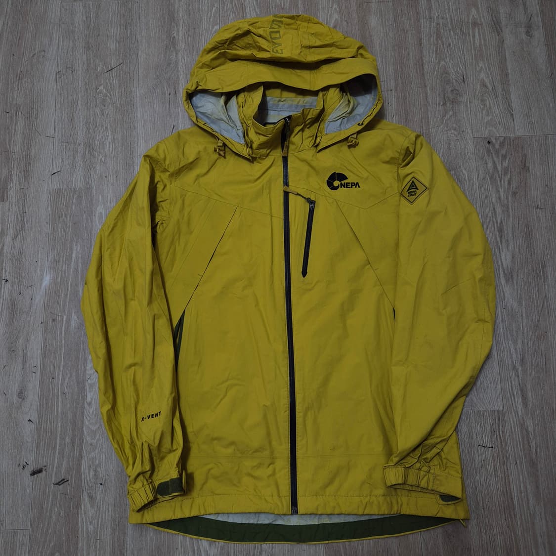 네파 엑스벤트 사이드와펜 후드 바람막이 자켓 L(100) 상품이미지1