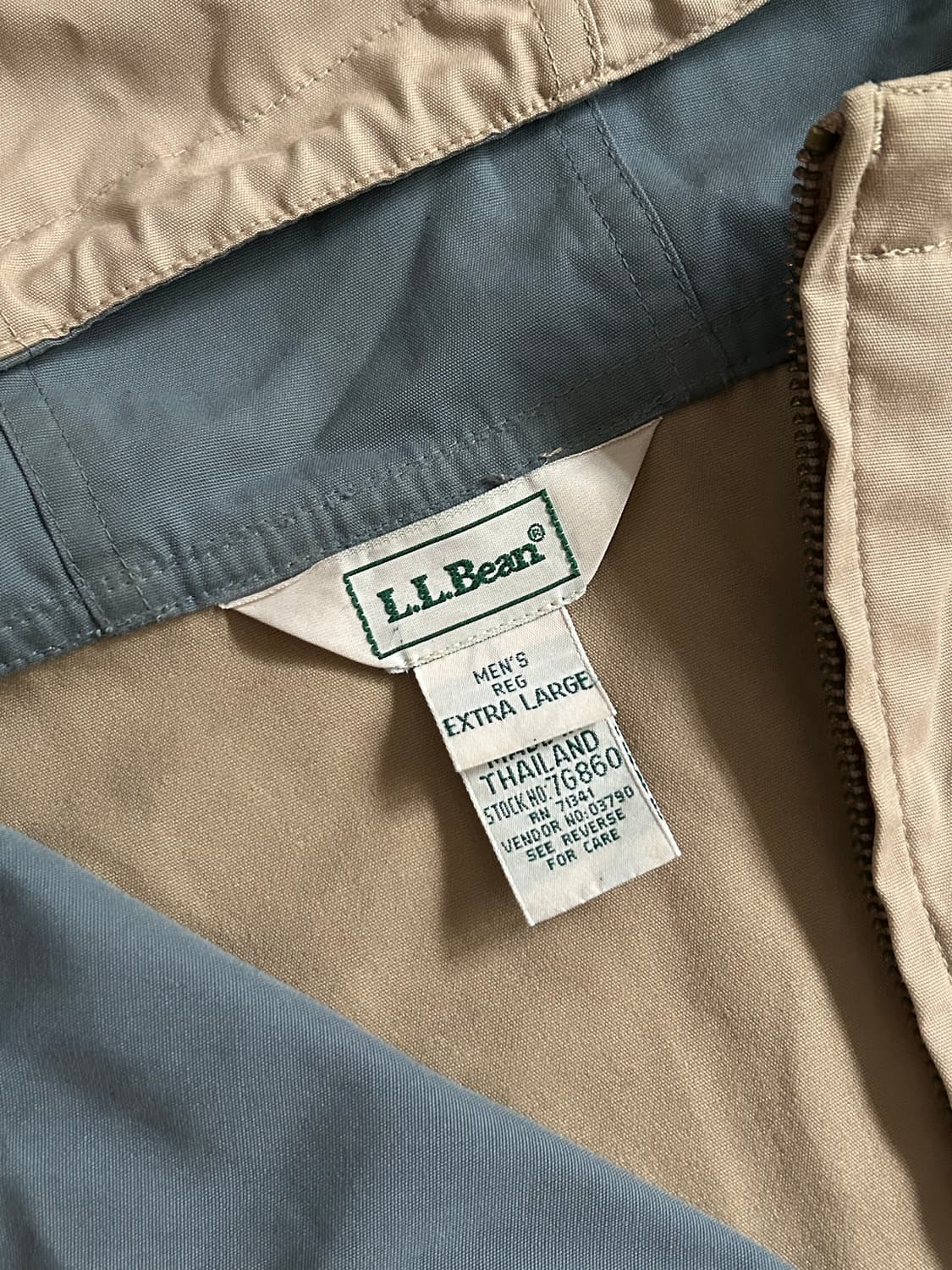 00s L.L Bean beige anorak  상품이미지5