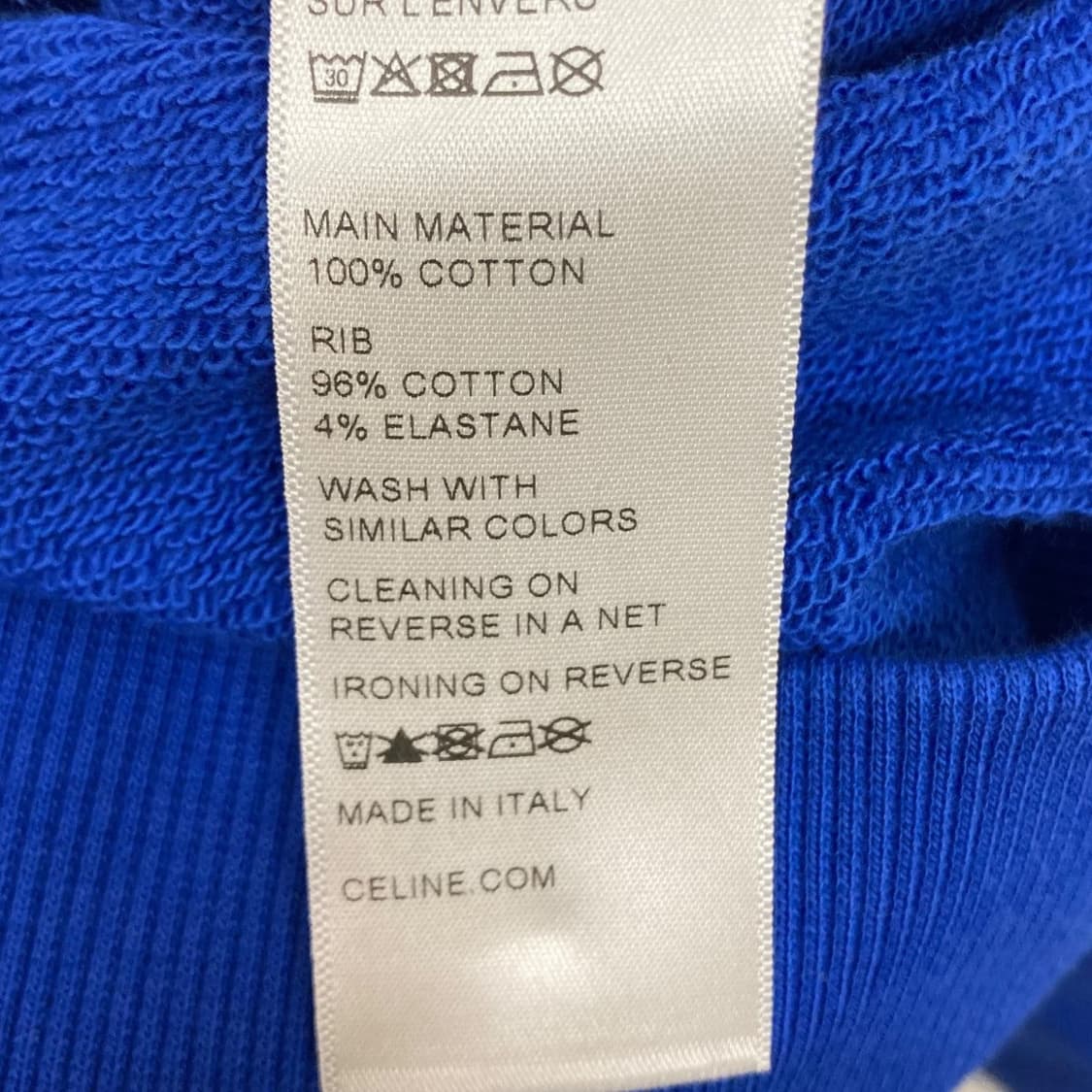 [BTS 뷔님 착용] 셀린느 루즈 로고 플리스 후드 상품이미지3