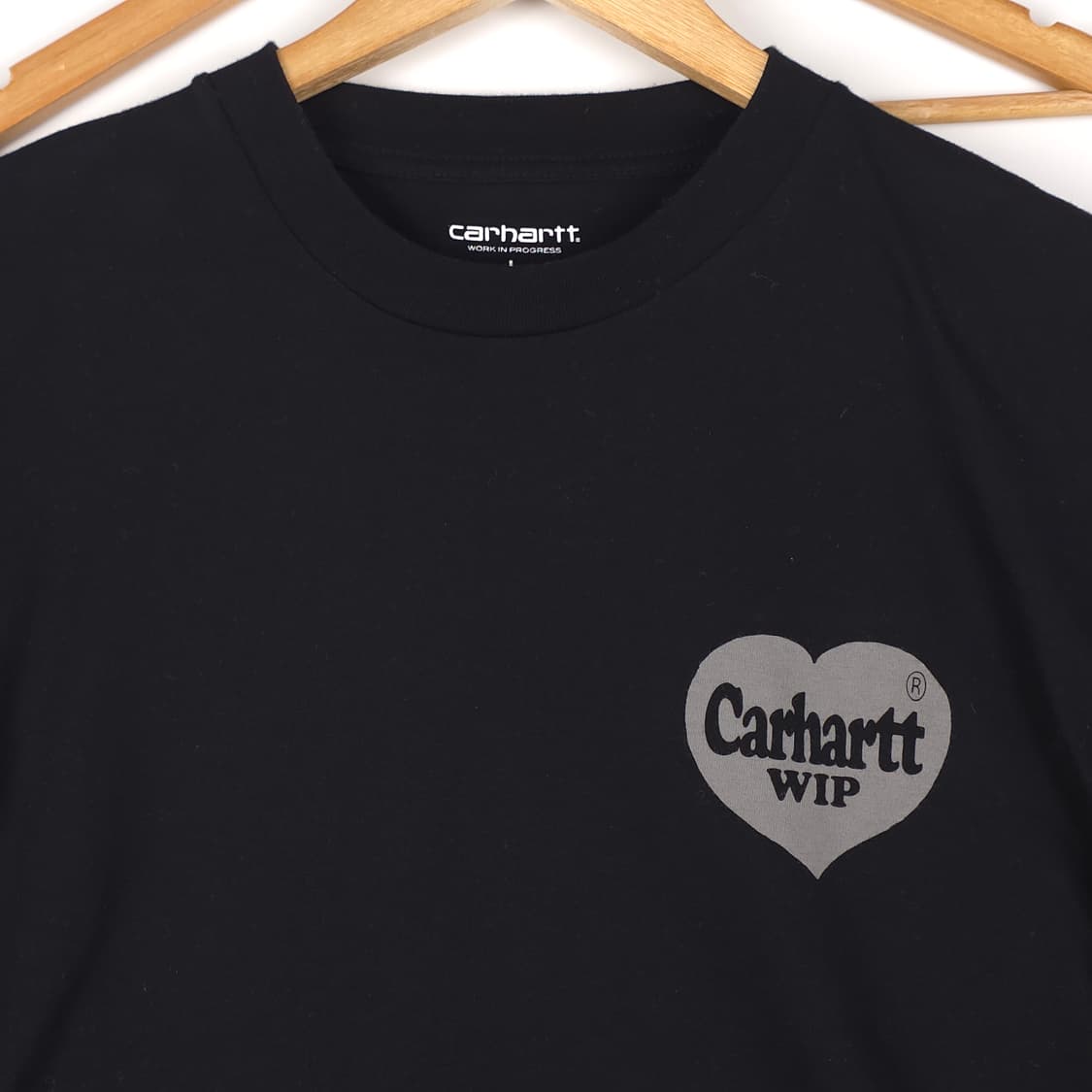 칼하트wip 코튼 롱슬리브 블랙 (L) 상품이미지3
