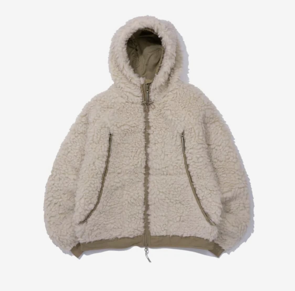 (새상품)(L)엑스트라오디너리 플리스 점퍼 아이보리 상품이미지2