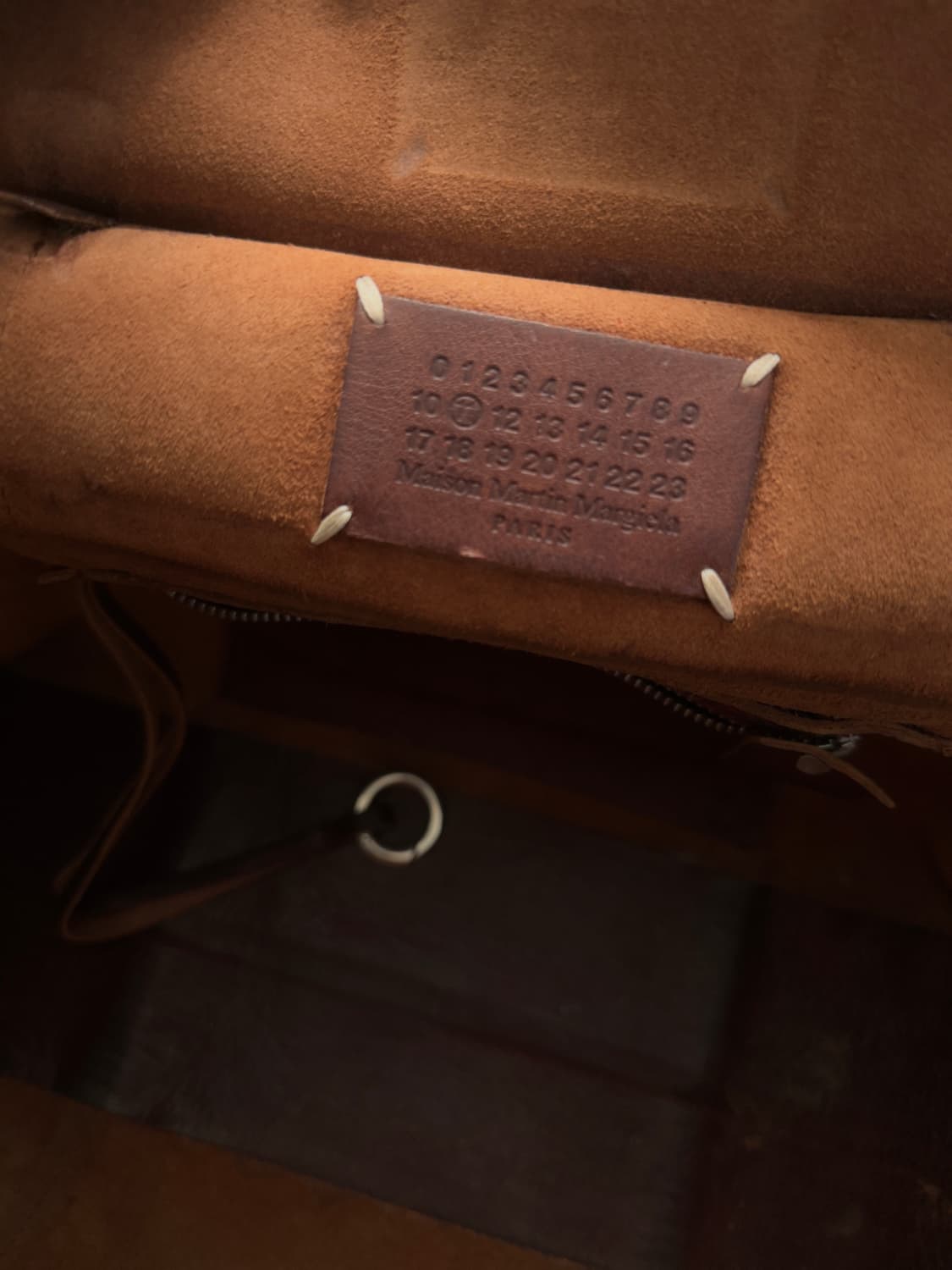 메종 마틴 마르지엘라 12aw 빅 스퀘어백 상품이미지5