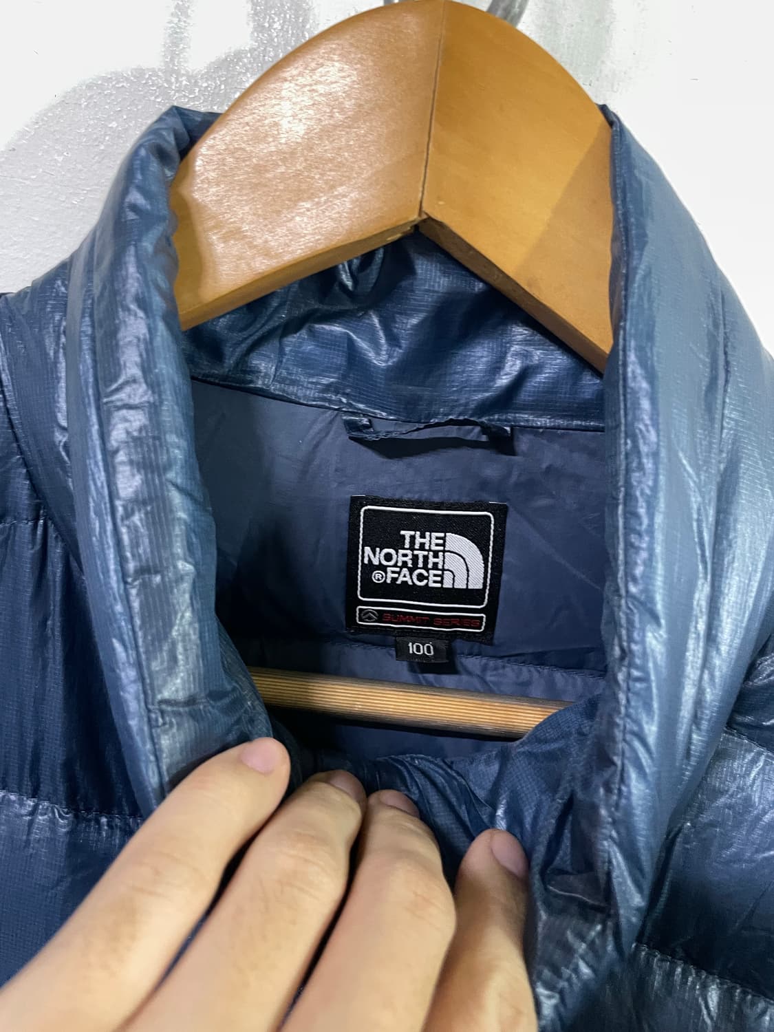 노스페이스 경량패딩 퍼텍스 퀀텀 구스다운 필파워800 100 사이즈  상품이미지4