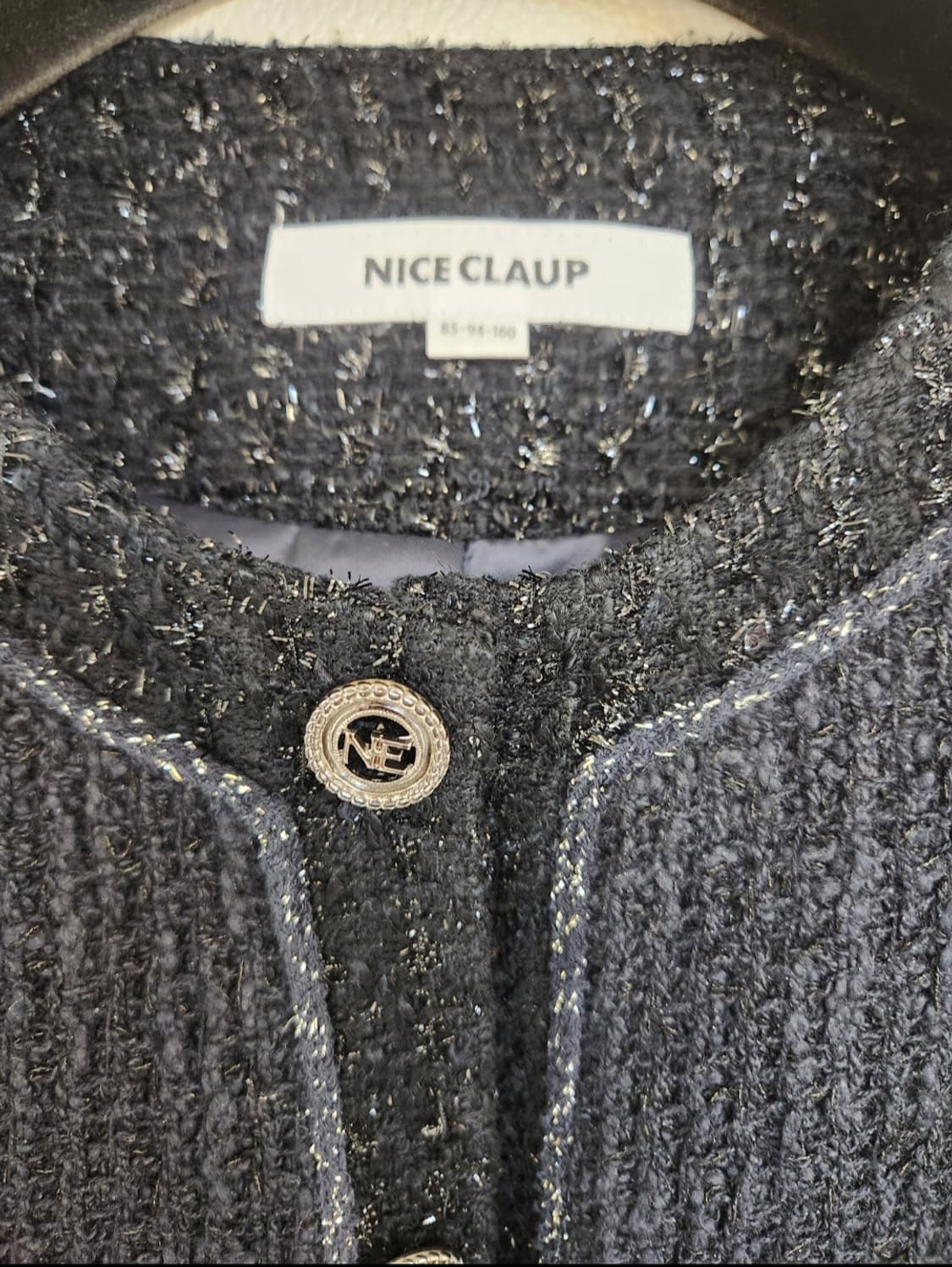 나이스클랍 트위드자켓  55사이즈 상품이미지5