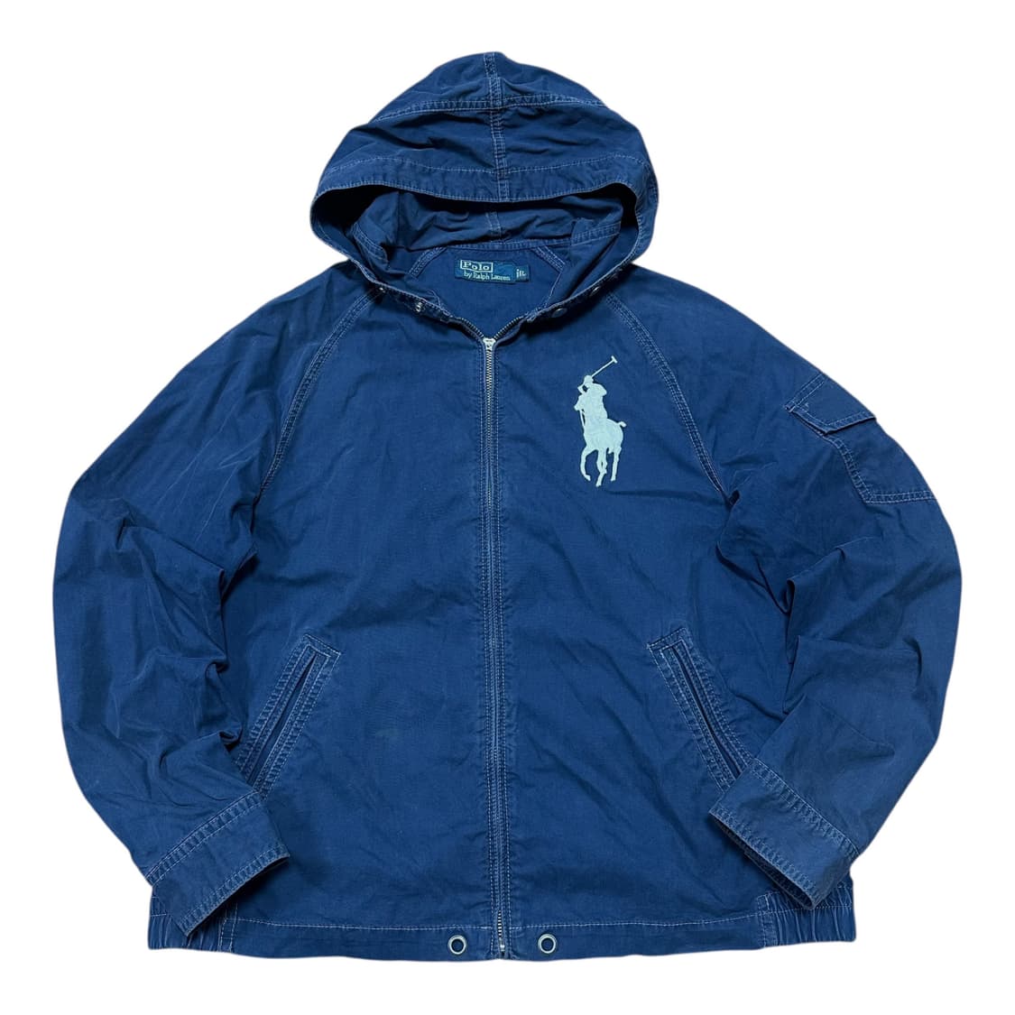 ✨ (바배) 폴로 랄프로렌 빅포니 코튼 후드 자켓 (지퍼수선필요) 상품이미지1
