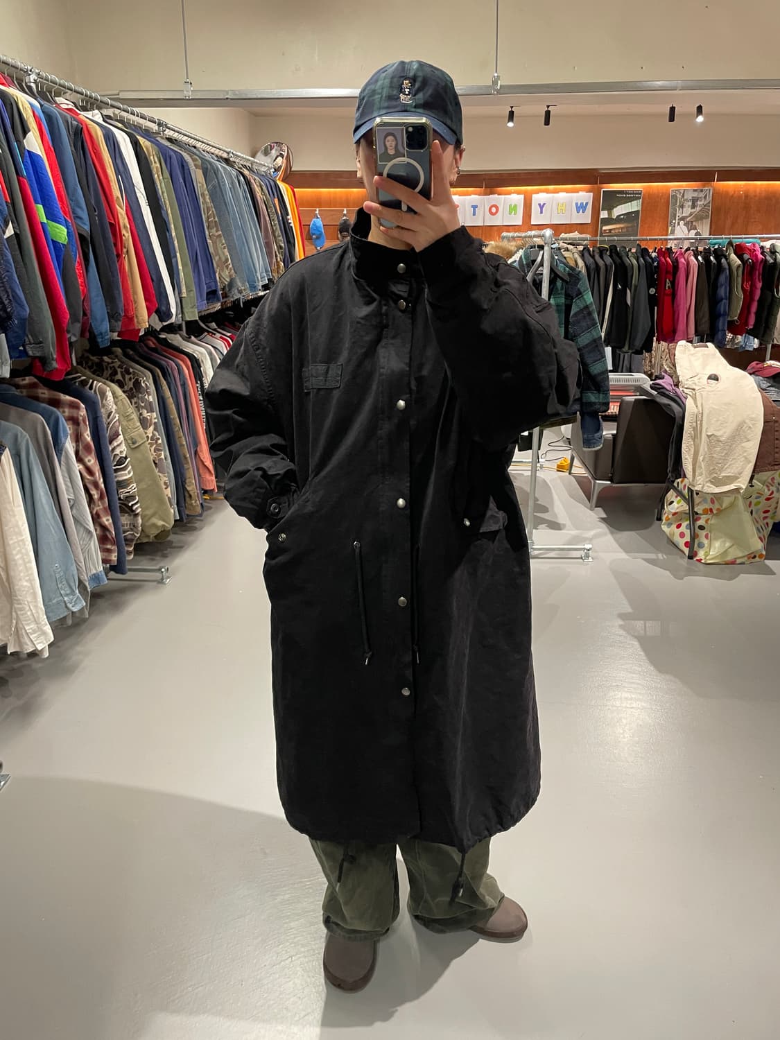 빈티지 피쉬테일 기모 야상    상품이미지4