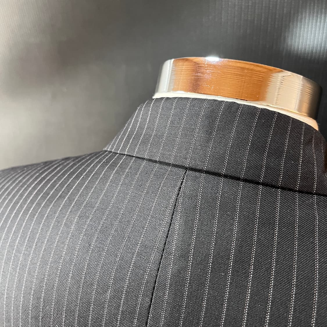 휴고 보스 울 실크 혼방 스트라이프 춘추 자켓 Made in Italy 상품이미지5