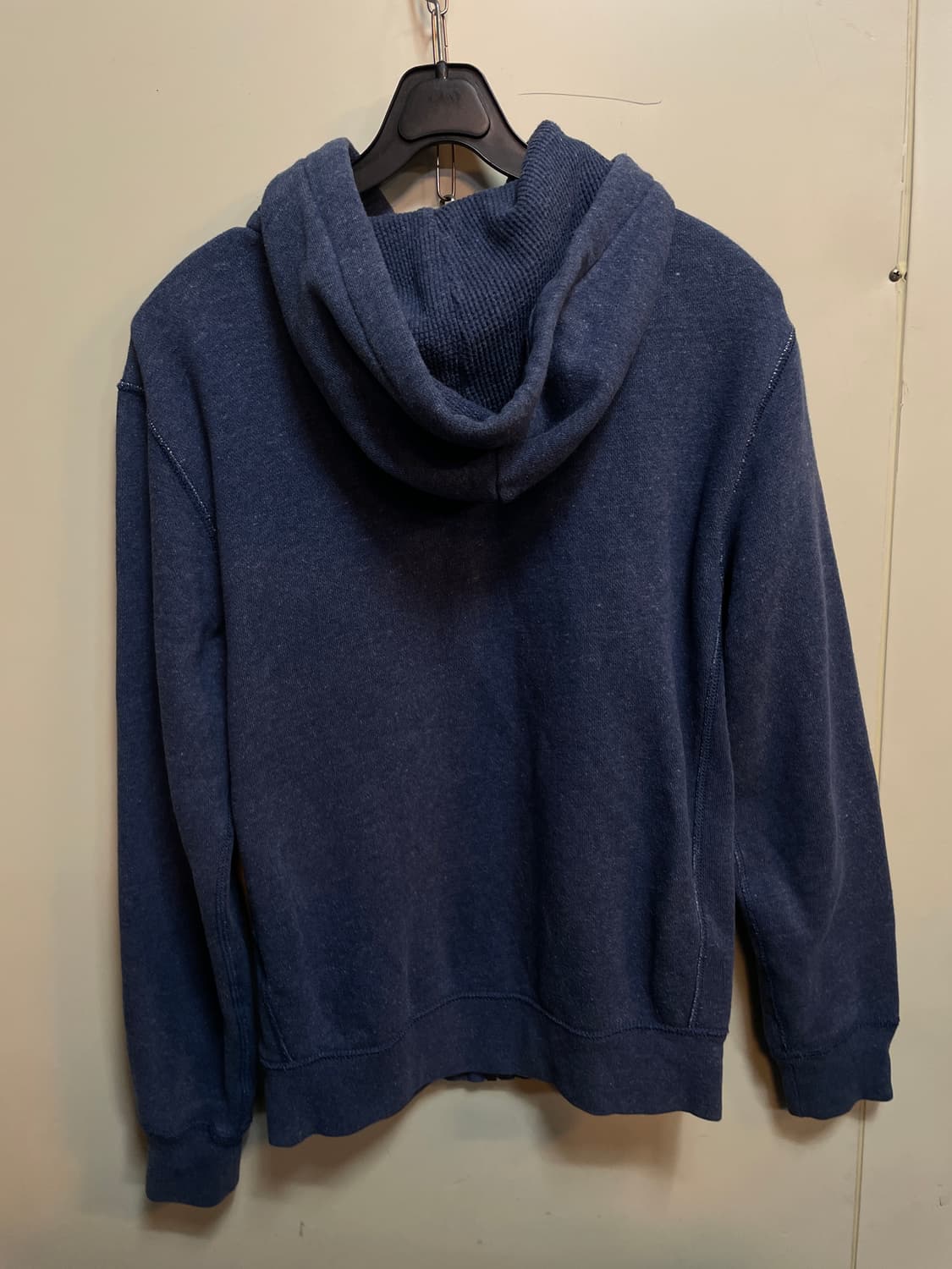 폴로 데님컬러 기모 후드집업 상품이미지6