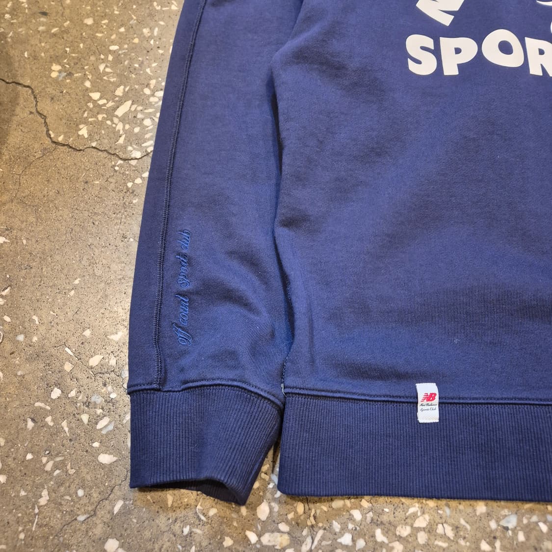 2XL 뉴발란스 네이비 맨투맨  상품이미지6