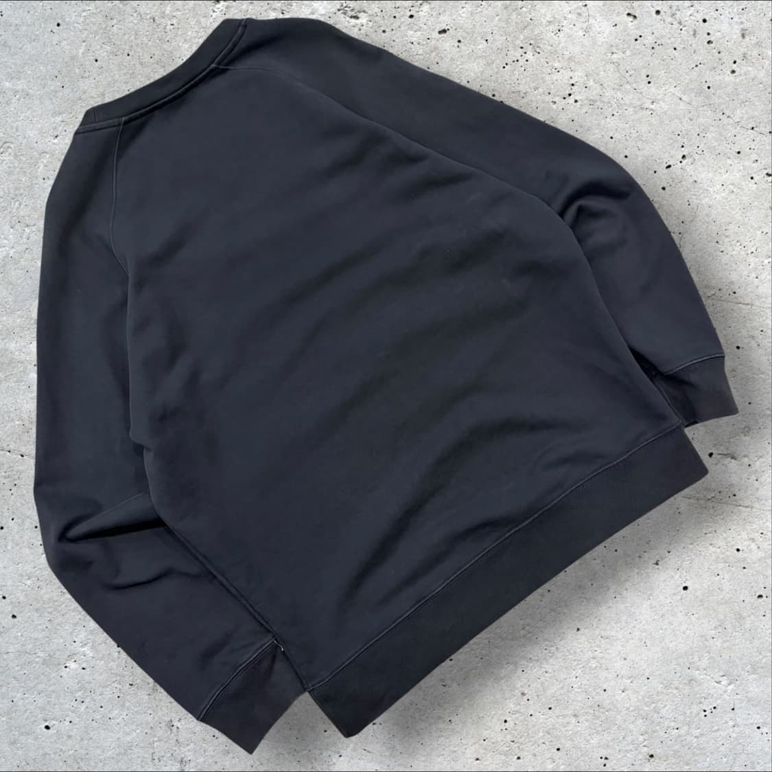 [2XL] 메종키츠네 더블 폭스헤드 맨투맨 블랙 D480 상품이미지2