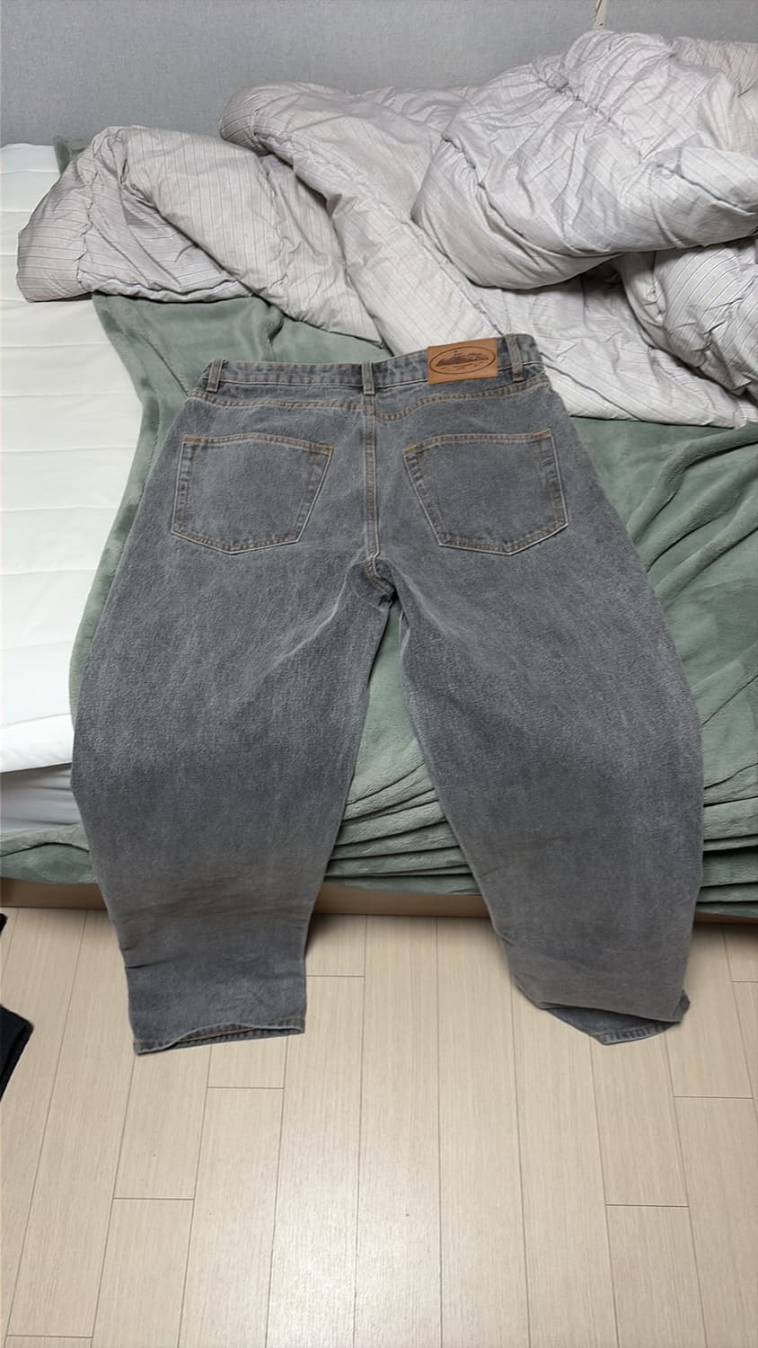 코르테이즈 아일랜드 배기진 라이트그레이 32사이즈 상품이미지2