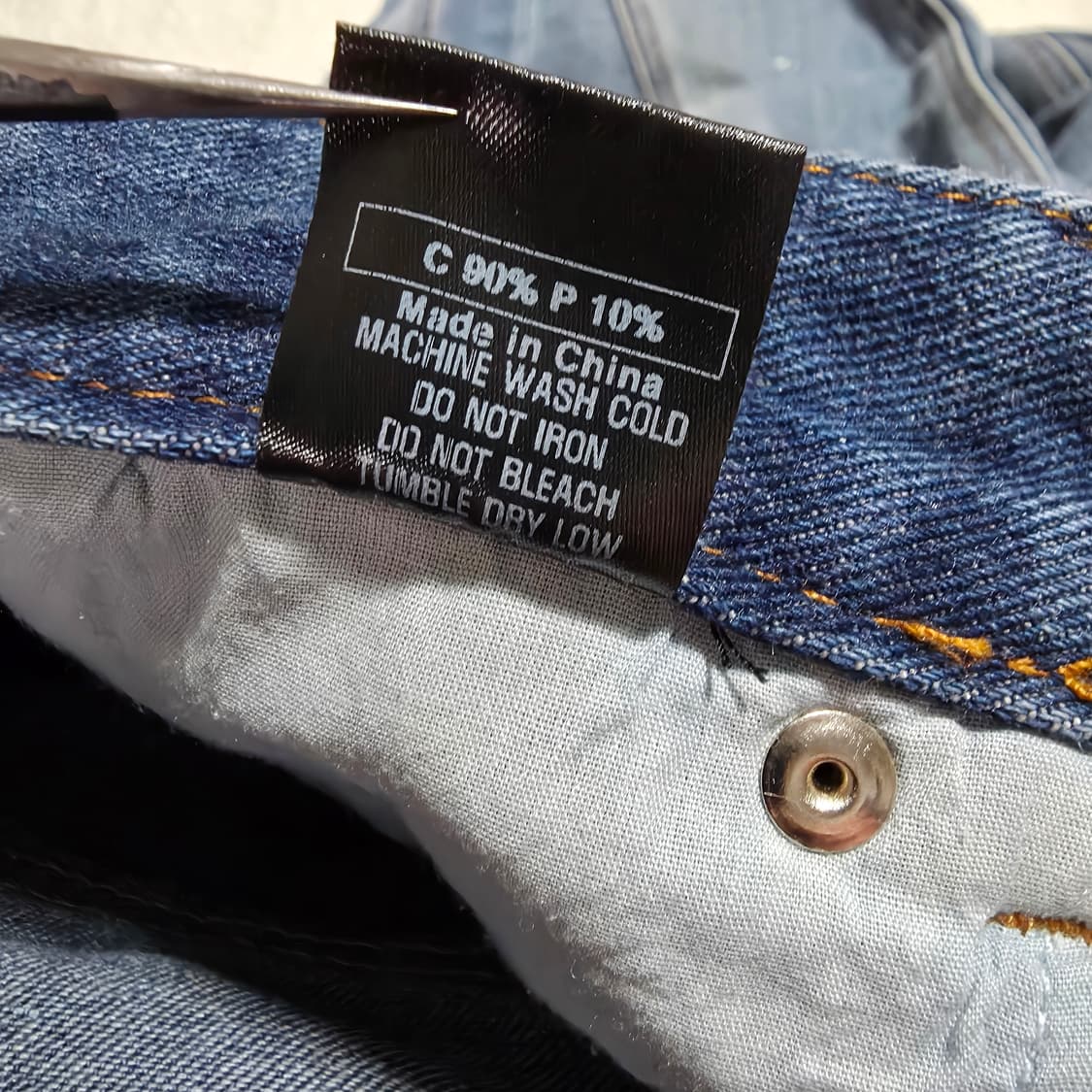 (L)낫포너드 커브드 빈티지 워싱 부츠컷 데님 팬츠 상품이미지6