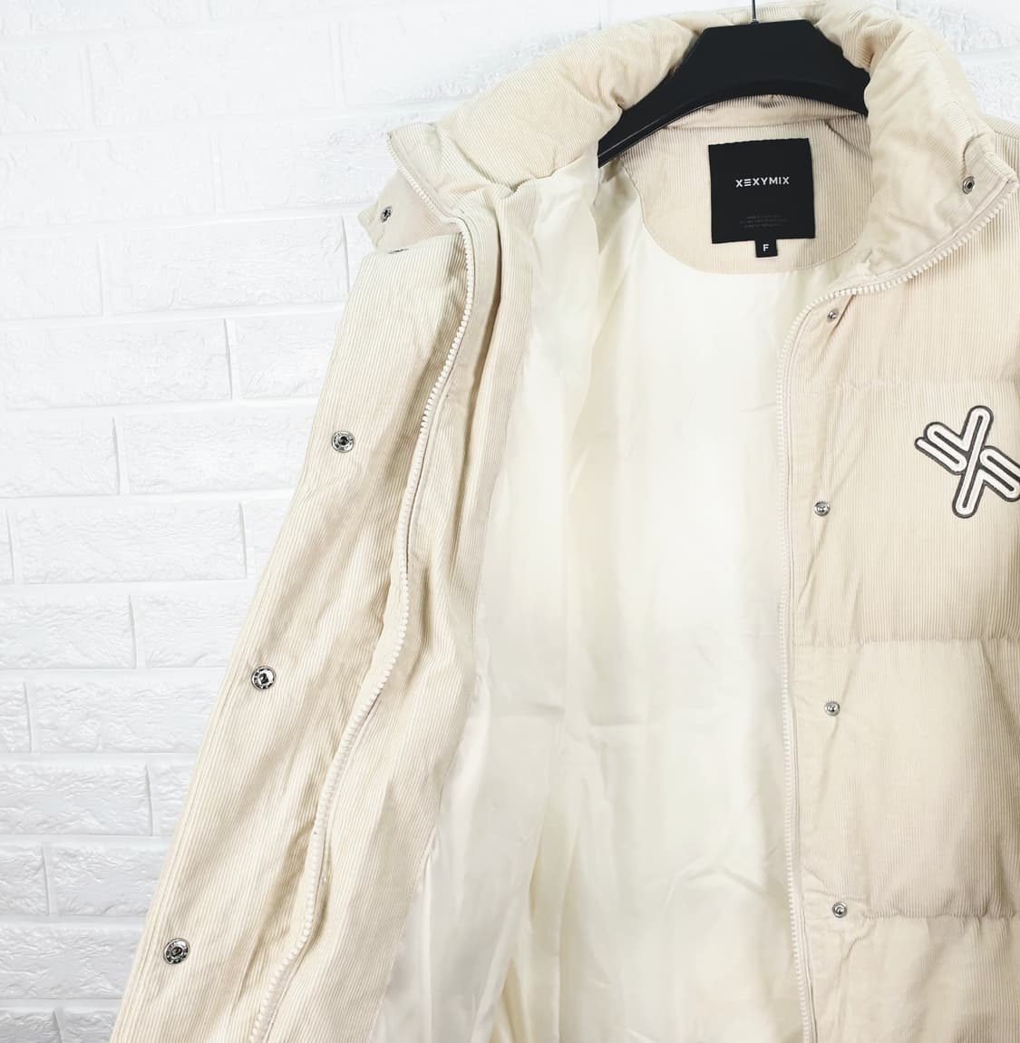 [F]젝시믹스 코듀로이 숏 패딩 상품이미지4