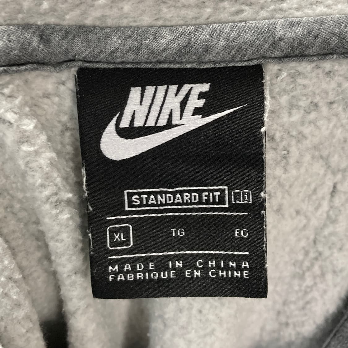 나이키 여성기모후드집업 그레이 95 상품이미지4