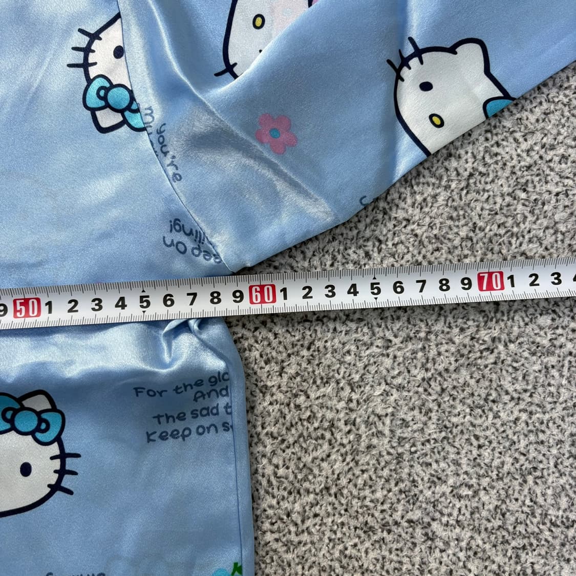 100 빈티지 잠옷 상의 셔츠 0427J 상품이미지5