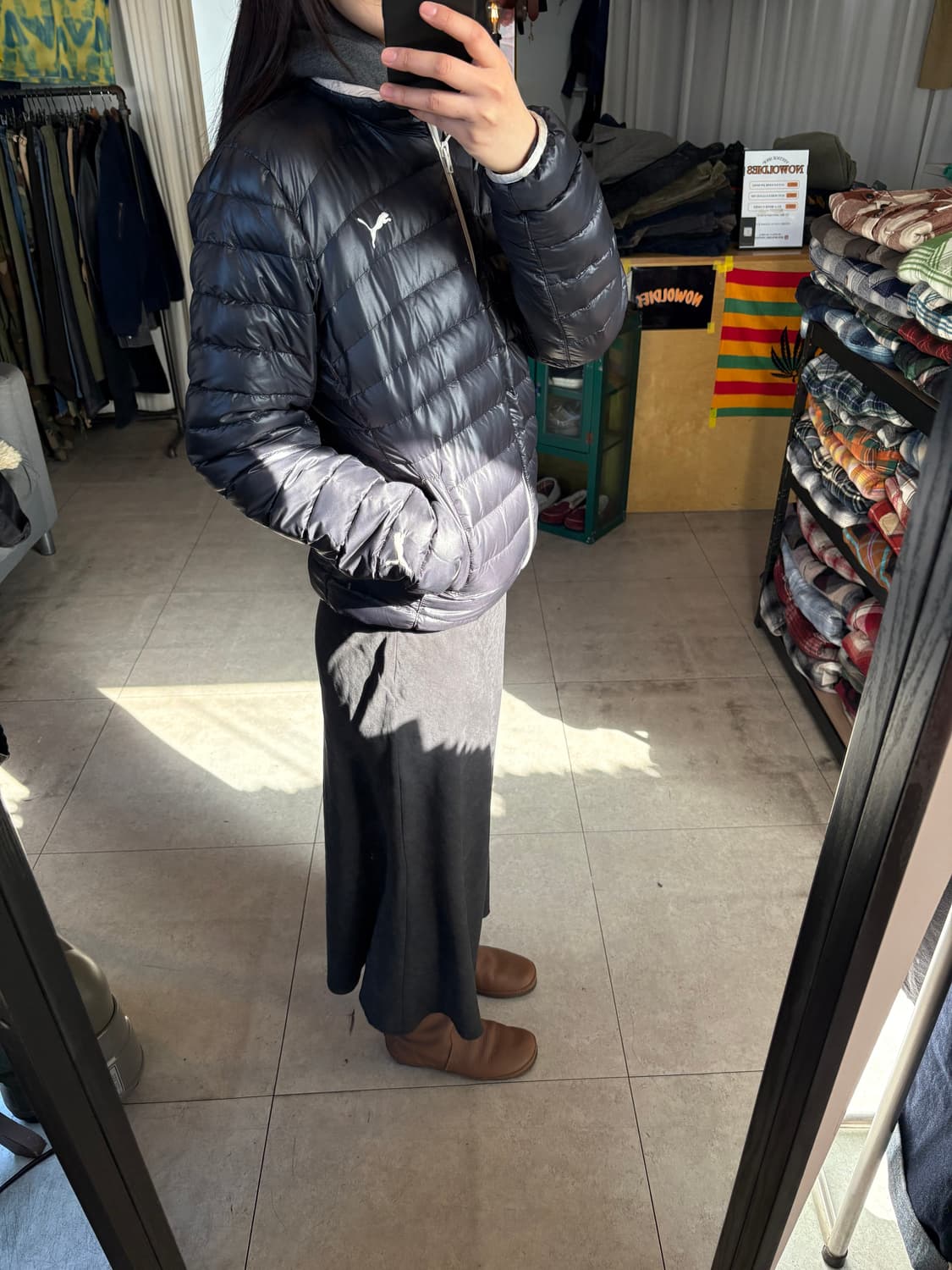 푸마 경량패딩 상품이미지7