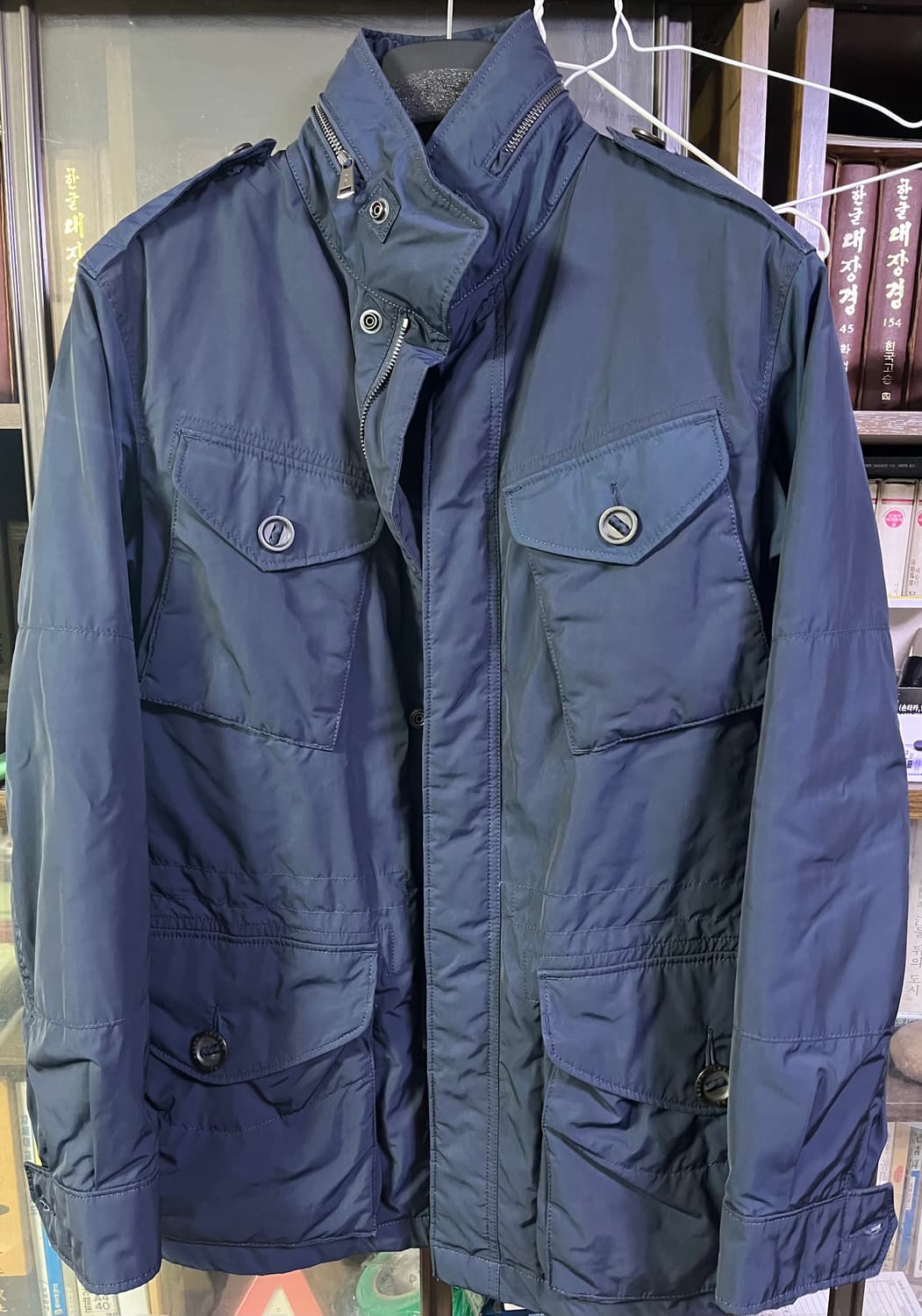 폴로 랄프로렌 네이비 덕다운 필드자켓 m65 상품이미지1