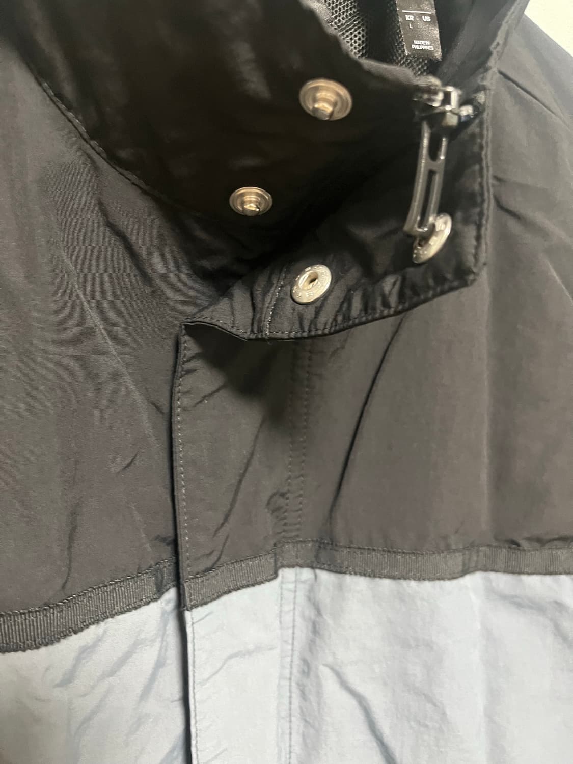 아디다스  우븐 블랙/그레이 바람막이 자켓 상품이미지3