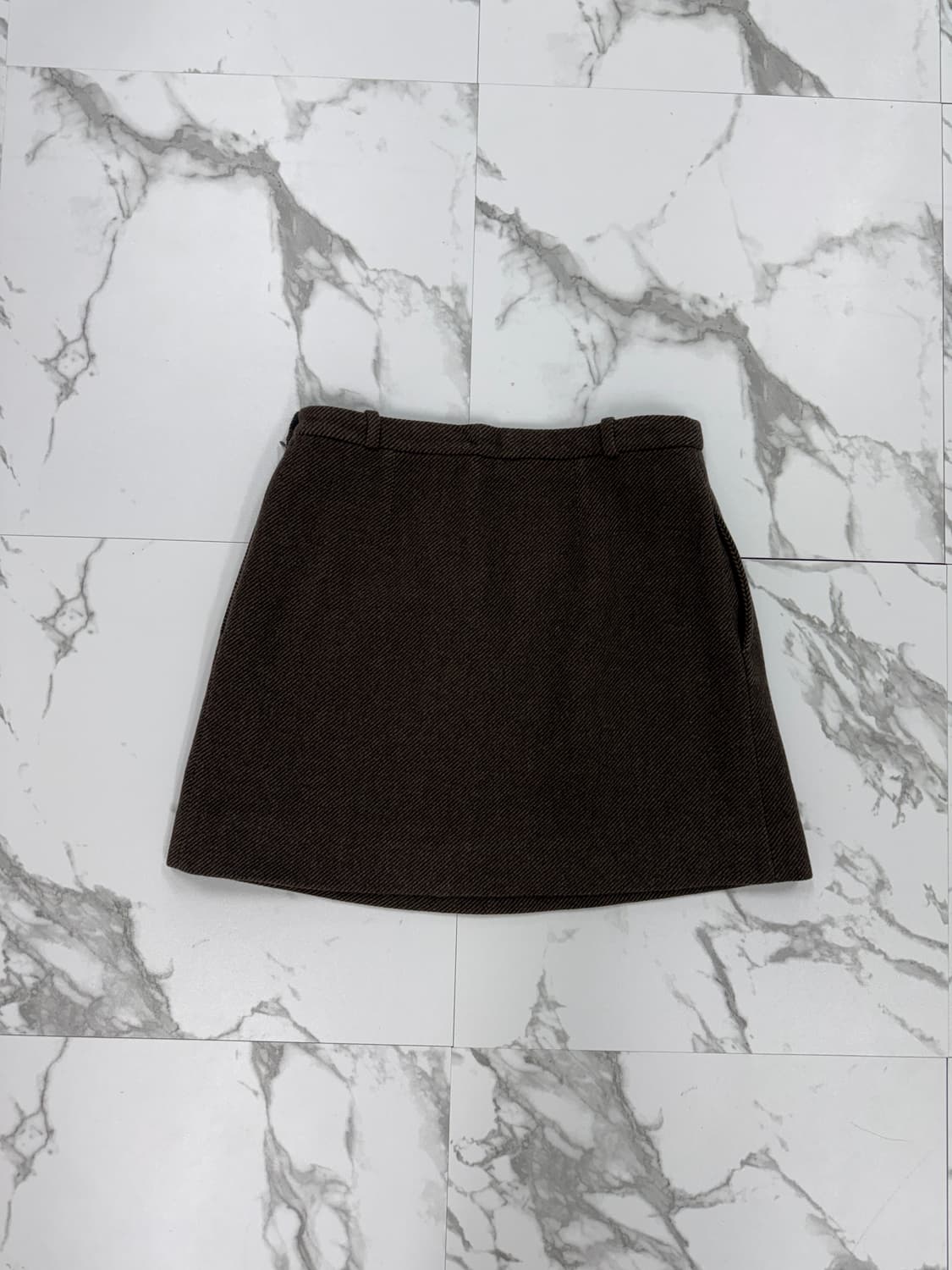 A.P.C. 아페쎄 브라운 울 스커트 상품이미지2