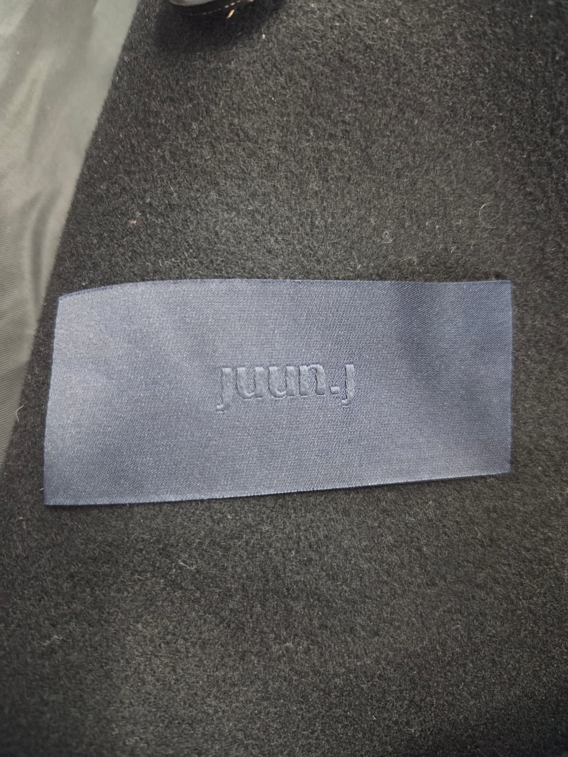 JUUN.J 준지 22FW 캐시미어 혼방 오버핏 더블 롱 코트 상품이미지6