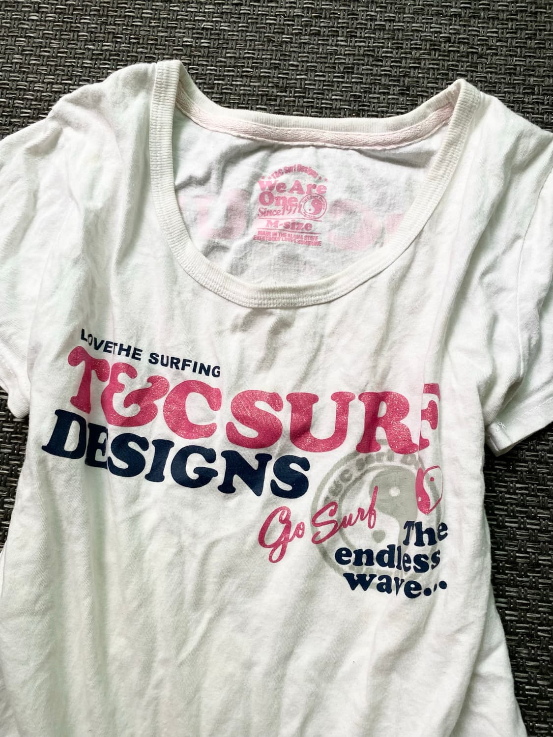 [TC SURF] Y2K Lettering Tee 상품이미지5