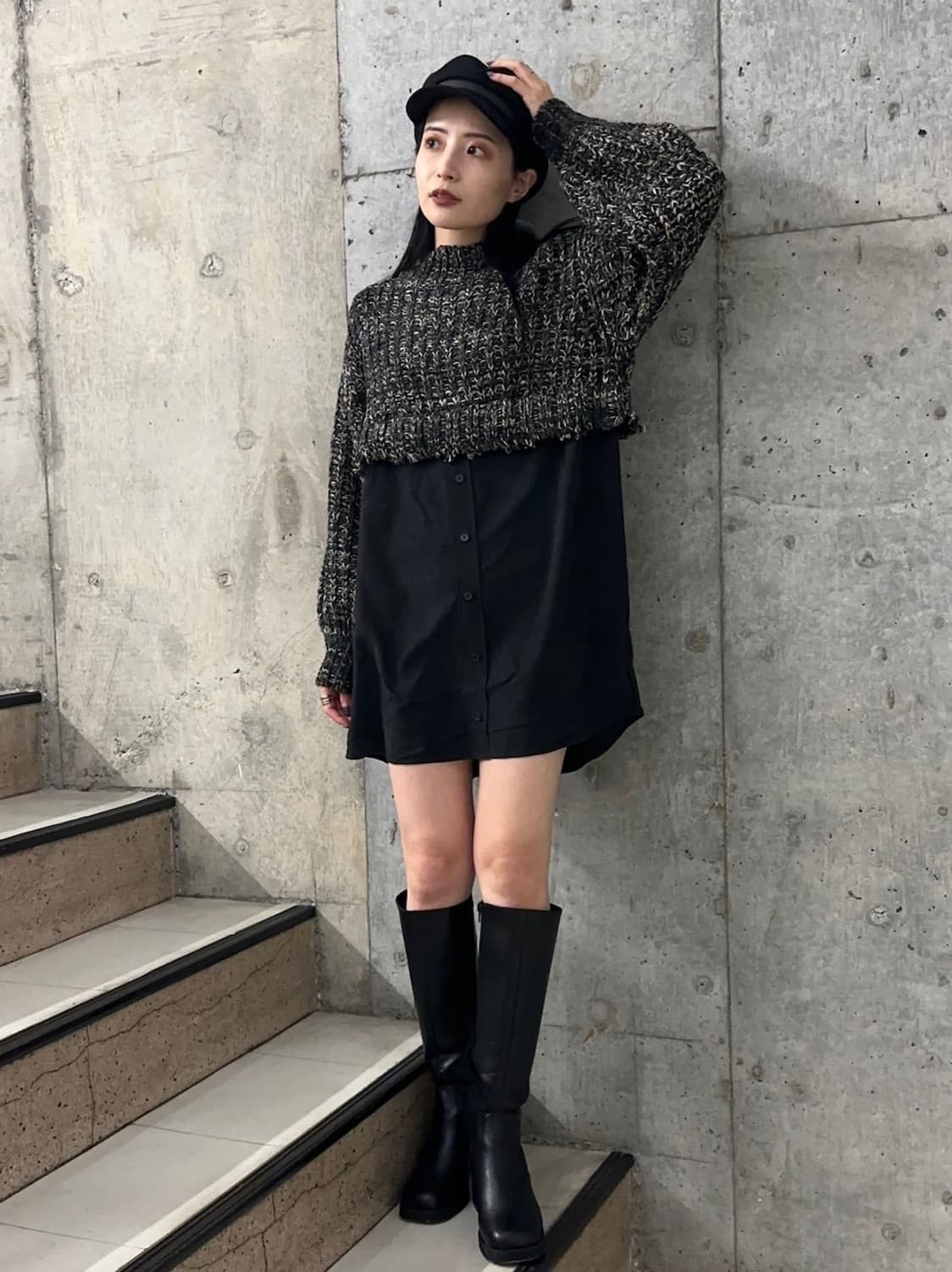 [MURUA] Knit doking mini onepice 상품이미지4