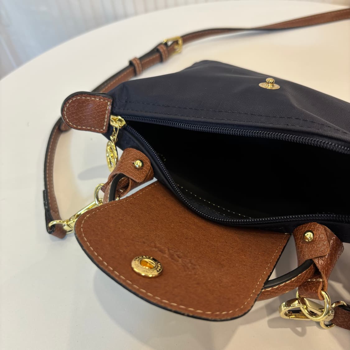 정품 롱샴 르 플리아쥬 네이비 미니      상품이미지10