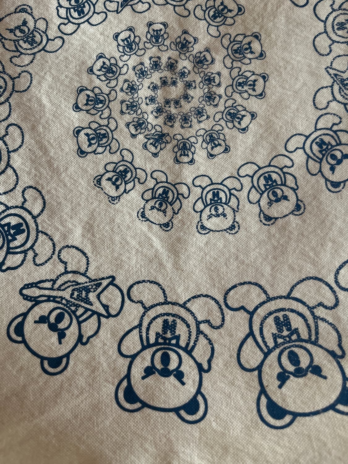 히스테릭 글래머 퍽베어 캔버스 토트백 상품이미지8