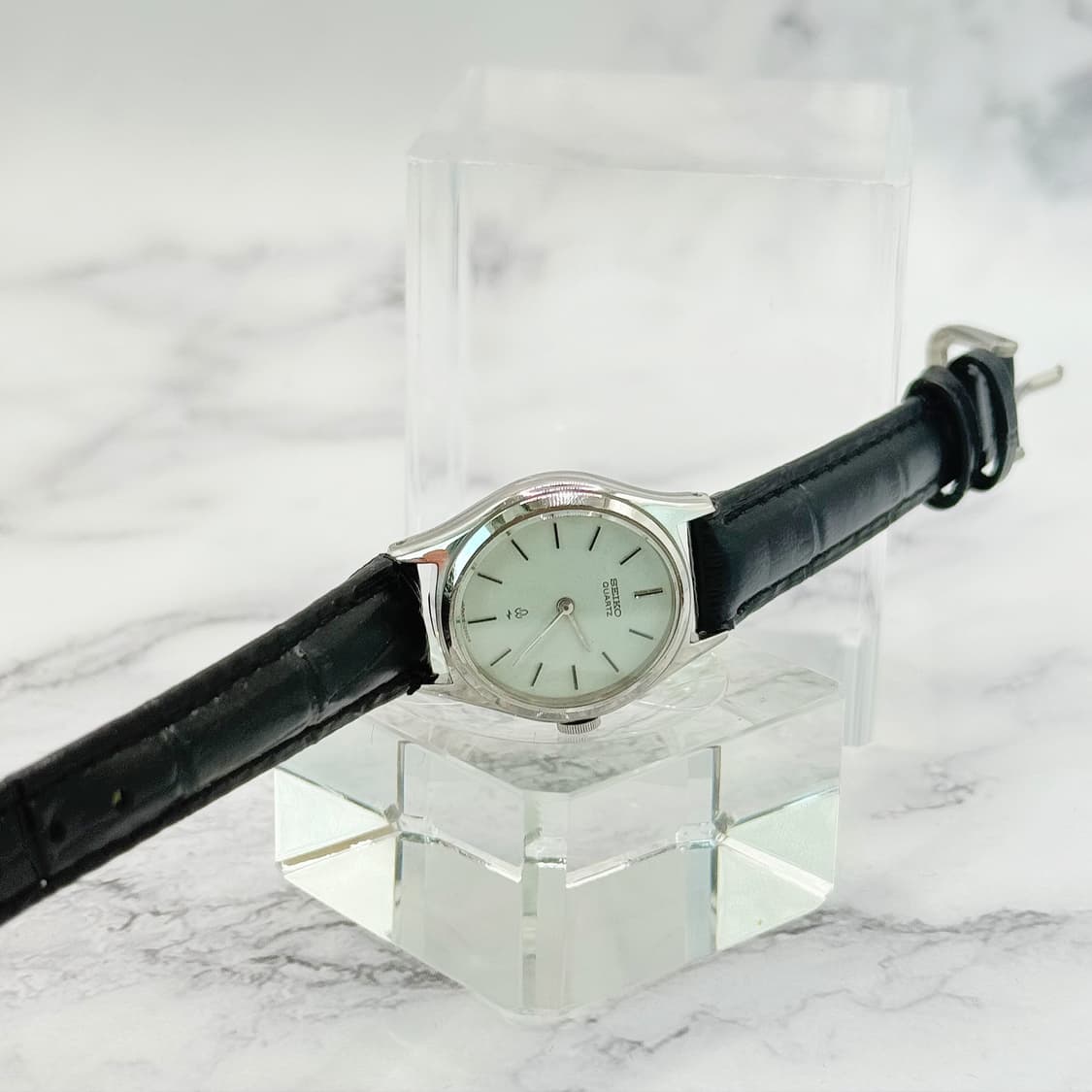 70s80s 빈티지 세이코 미니멀 실버 드레스 워치 상품이미지1