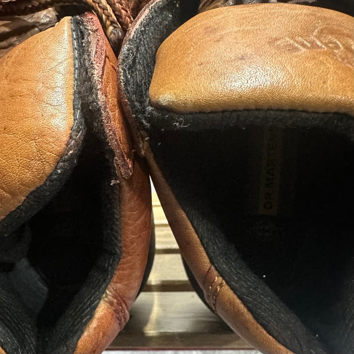 UK6 250) 닥터마틴 부츠 처키 워커 브라운 made in UK 상품이미지9