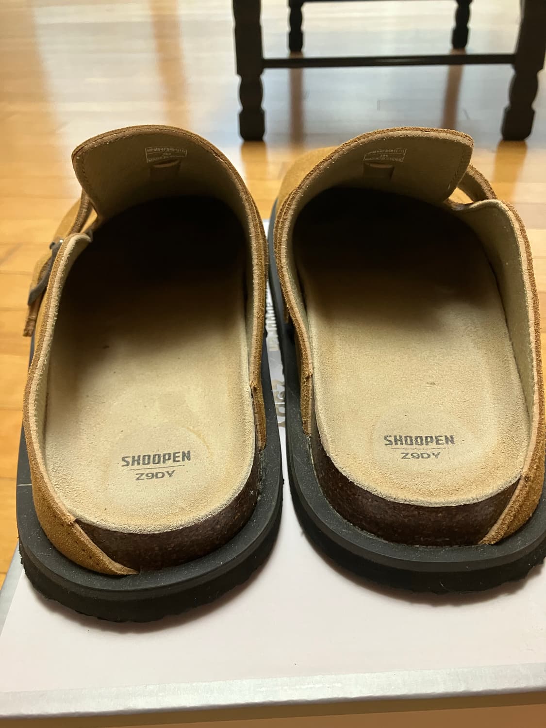 슈펜x짱구대디 스웨이드 클로그 280 상품이미지3