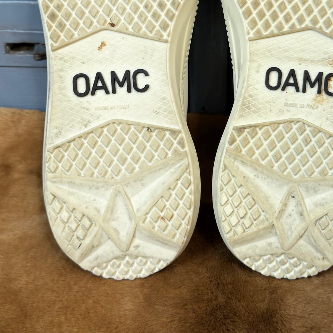 OAMC 프리솔 레더 스니커즈 상품이미지7