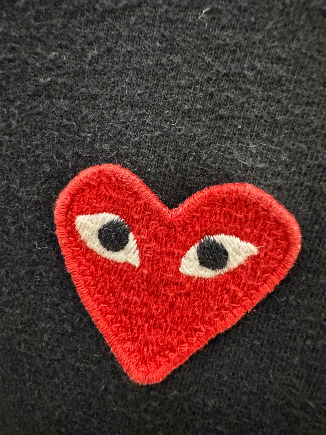 꼼데가르송 플레이 하트 로고 티셔츠 상품이미지5