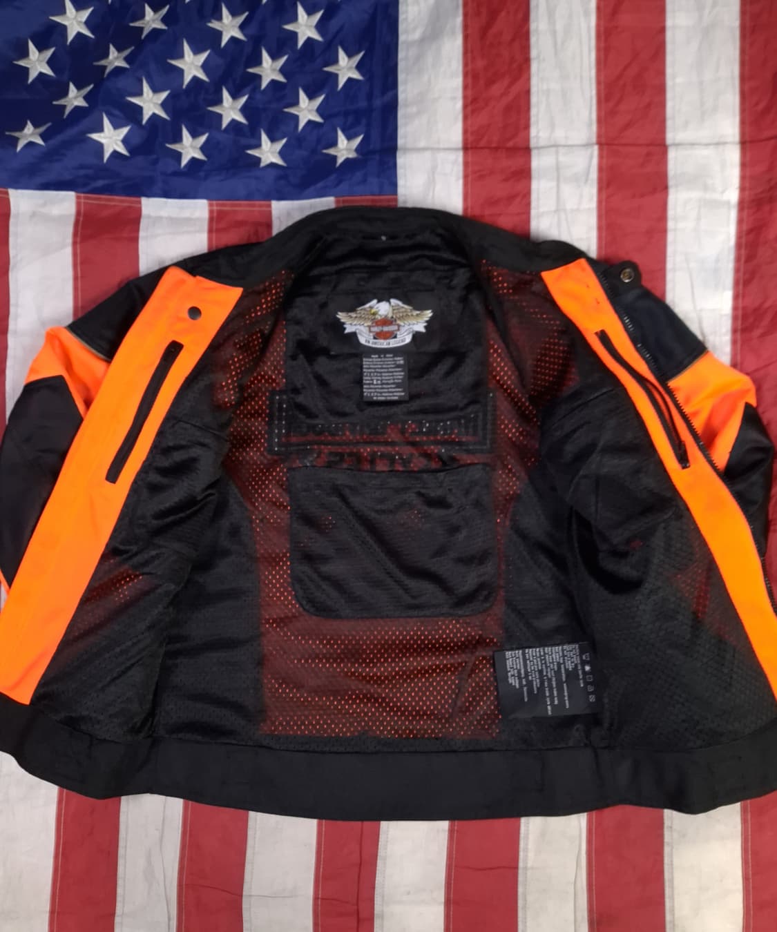 오리지날 할리데이비슨 메쉬 스카치 라이더 자켓 상품이미지6