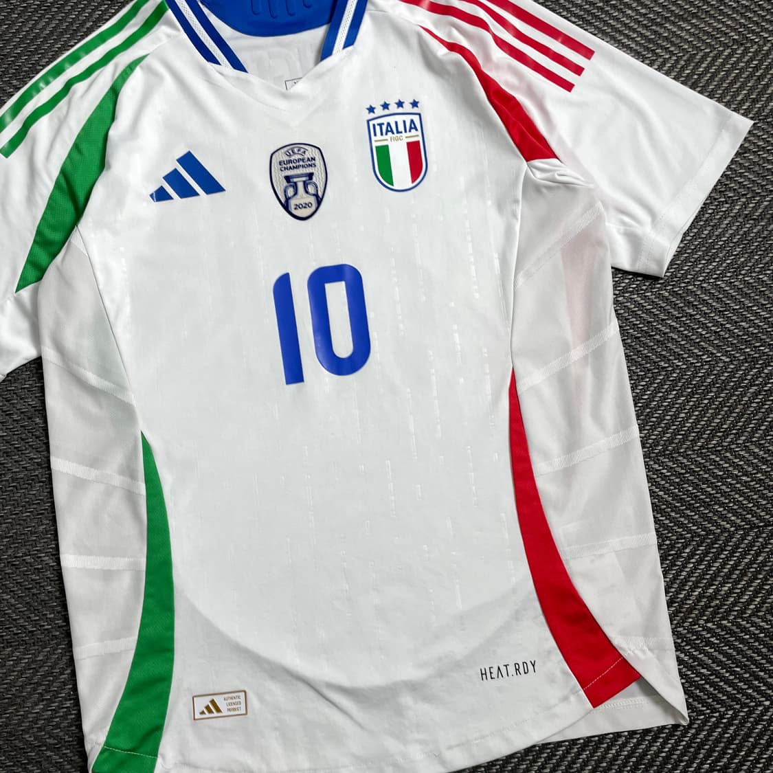 아디다스 이탈리아 어웨이 유로 2020 시즌 인시네 유니폼o 4308 상품이미지4