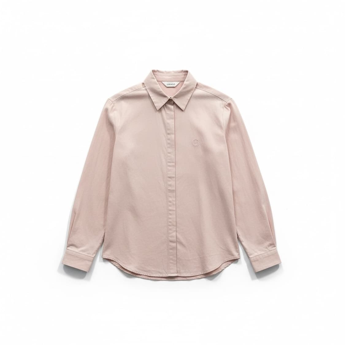 유라고(URAGO) 인디핑크색 긴팔 셔츠 상품이미지1