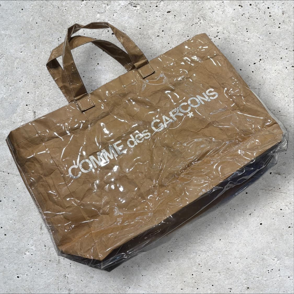 꼼데가르송 PVC 쇼핑백 숄더백 가방 상품이미지2