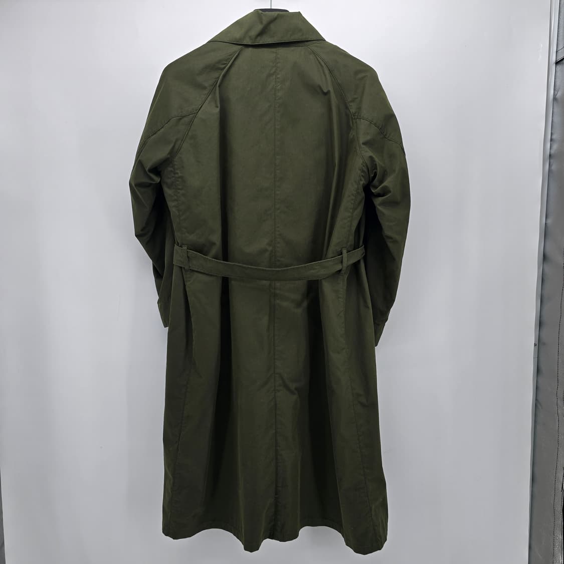 NUMERALS 미니멀 올리브 트렌치 코트 상품이미지9