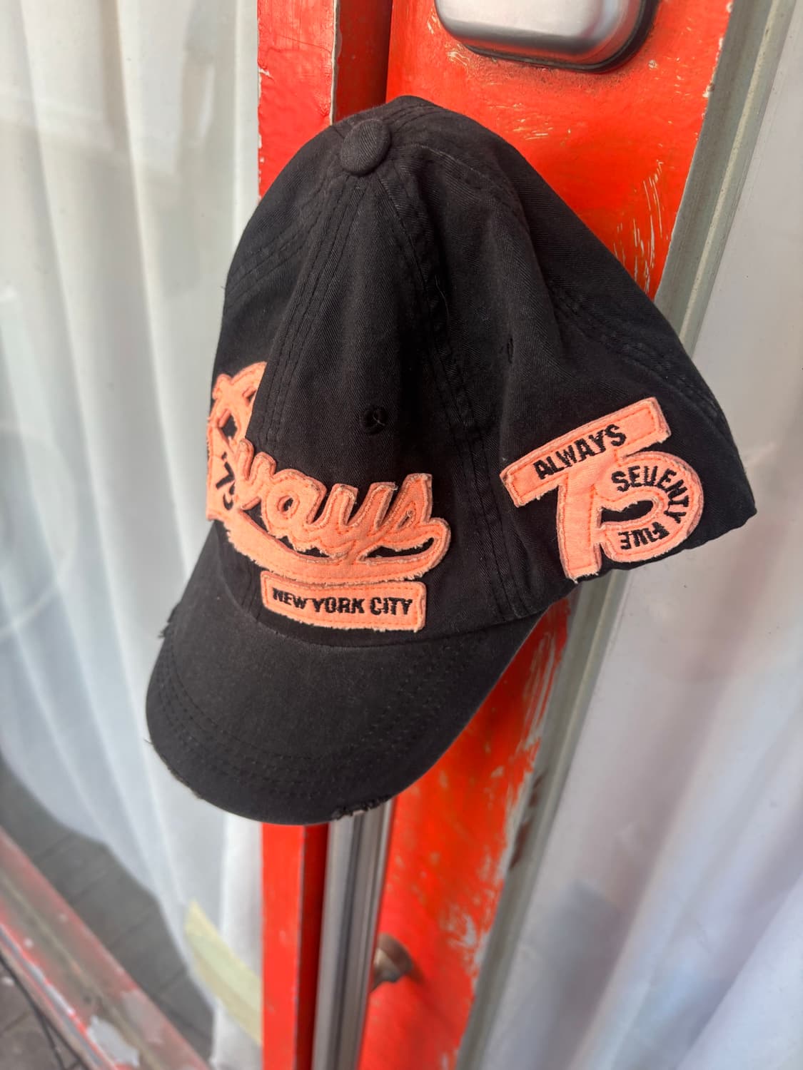 Always 75 뉴욕 자수 빈티지 볼캡 상품이미지5
