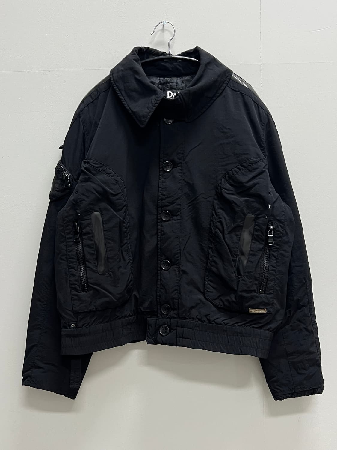 돌체앤가바나 03aw 아카이브 고글 봄버 블랙 상품이미지2