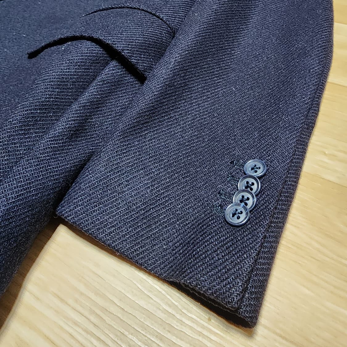 [50] 루비암 Lubiam / 울 코트 네이비 상품이미지3