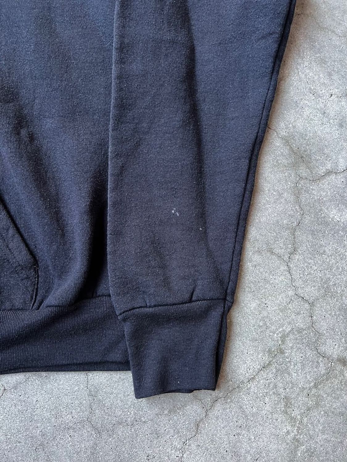 90s USA제 Fruit of the Loom 블랙 스웨트 후디 상품이미지5