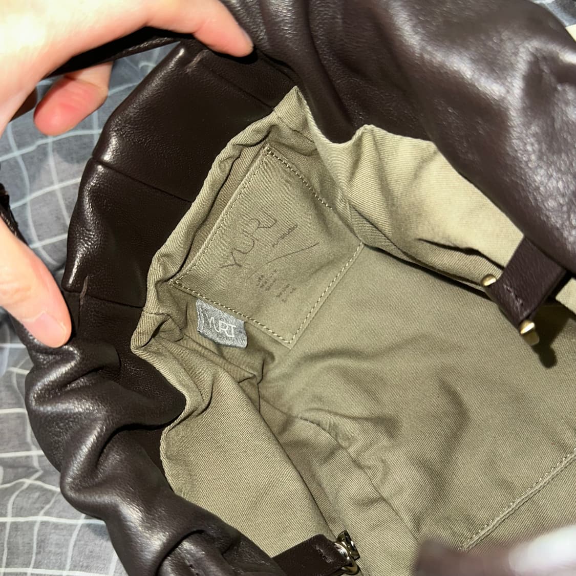 유르트 플럼백 초코 상품이미지5