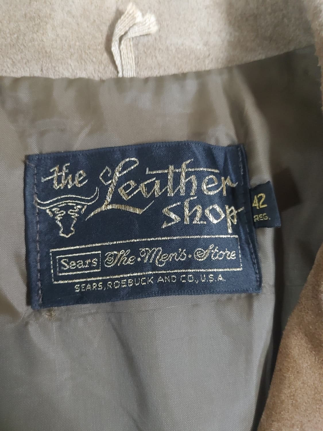 70s sears 스웨이드 트러커 자켓 상품이미지2