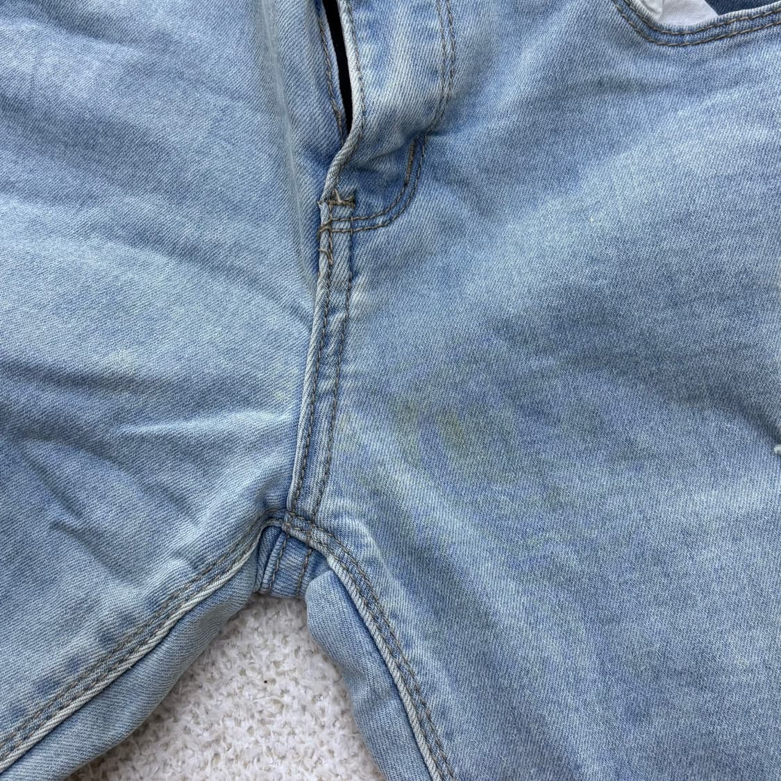 S 빈티지 여성 5부 데님 반바지 0506E 상품이미지4