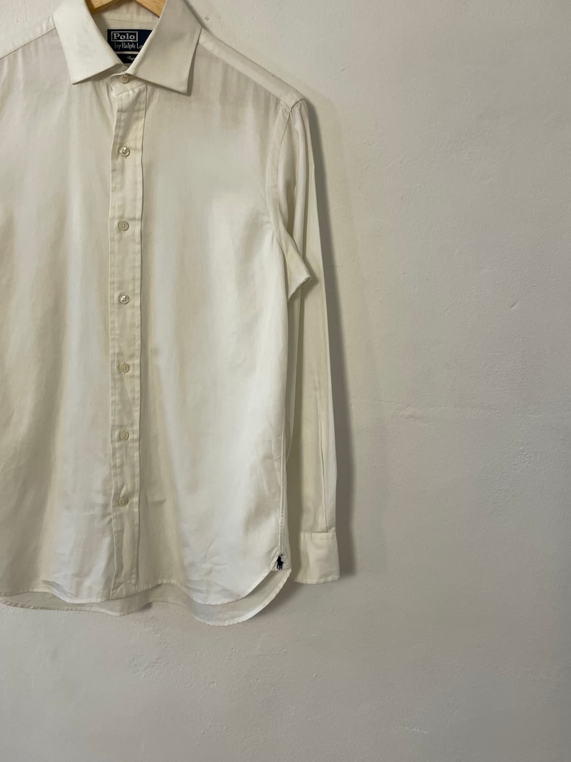 폴로 리젠트핏 화이트 셔츠  상품이미지4