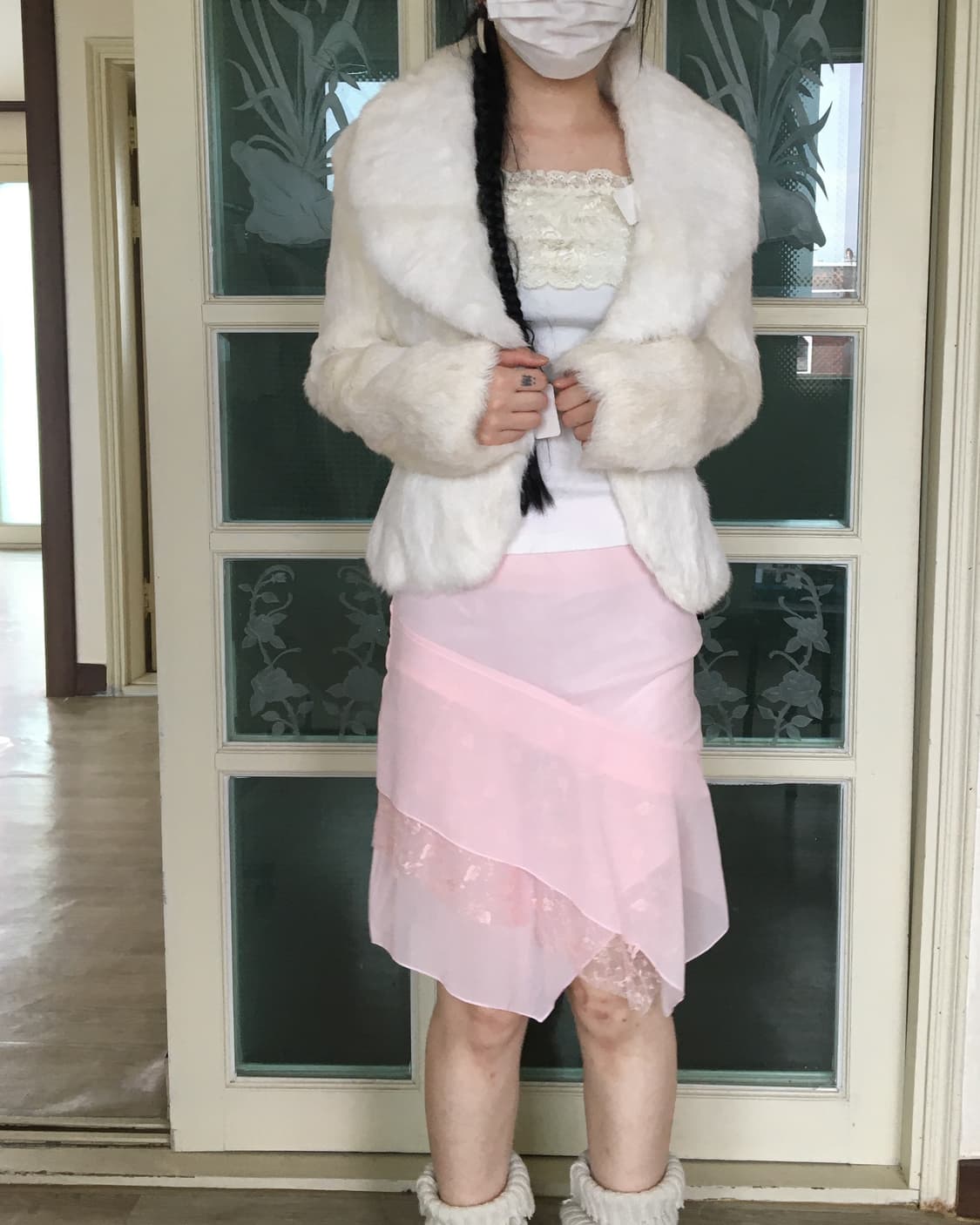 Rabbit fut jacket 상품이미지6