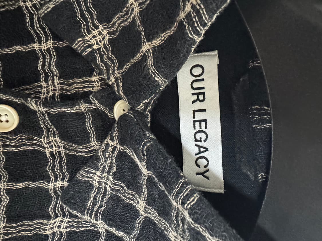 아워레가시 25ss 어보브 셔츠 상품이미지2