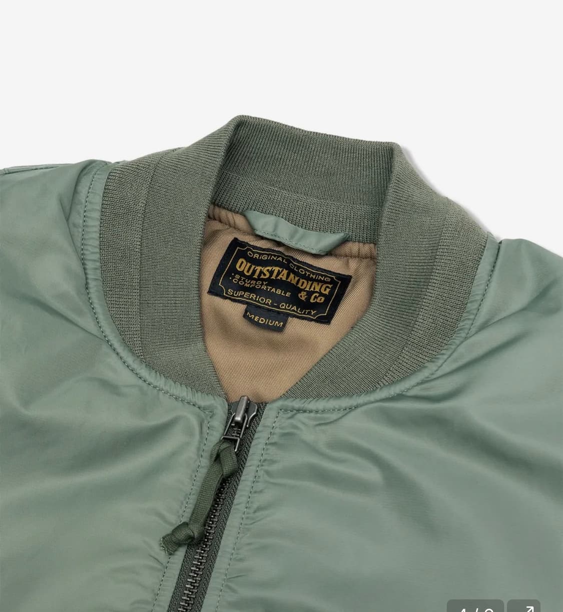 아웃스탠딩 MA-1 항공점퍼 (L) 새제품 상품이미지2