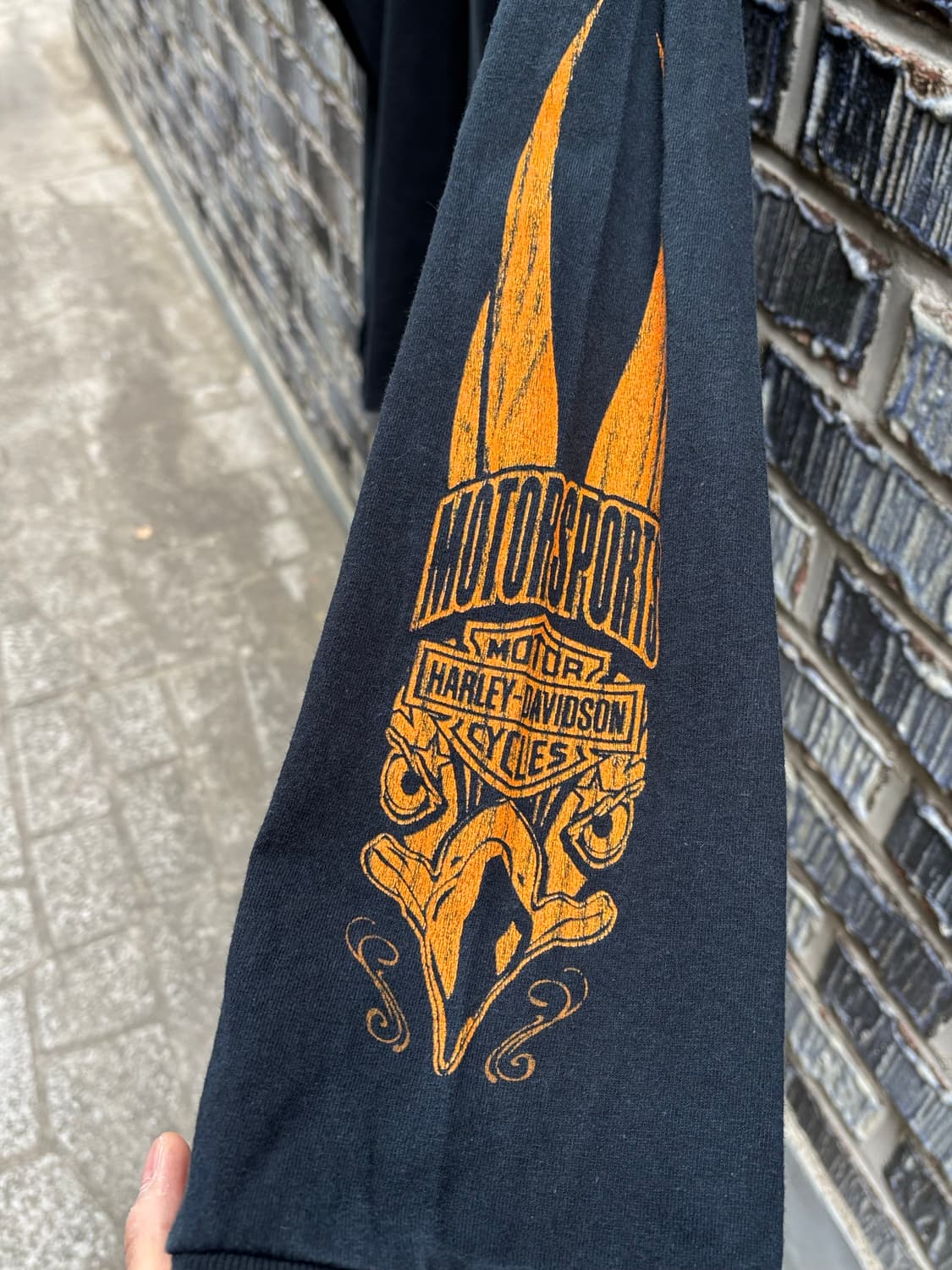 할리데이비슨 이글윙 롱슬리브 상품이미지3